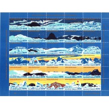 1979 - Grønland - Julemærkeark Grønland ved vintersolhverv - Frimærke - Postfrisk.